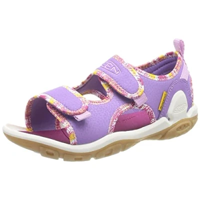 Afbeelding van KEEN Knotch Creek Open Toe, uniseks kindersandalen, Engels lavendel Festival fuchsia, 29 EU, Lavender Fuchsia