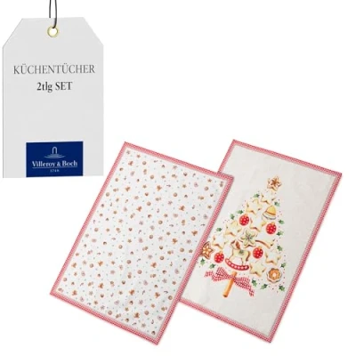 Afbeelding van Villeroy &amp; Boch Kuchentucher Set 2 GK 50x70cm Multicolor
