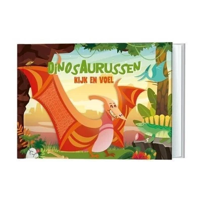 Afbeelding van Lantaarn publishers kijk en voelboek dinosaurussen