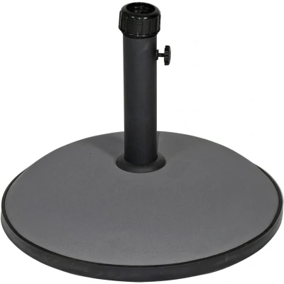 Afbeelding van Parasolvoet rond beton grijs 30 kg