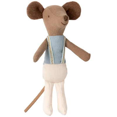 Afbeelding van Maileg knuffelmuis grote broer ballet danser 13 cm