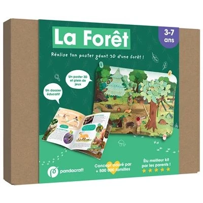 Image de La Forêt Kit Pandacraft 3 7 ans