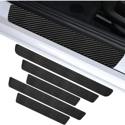 Afbeelding van Bandes de protection seuil voiture pour Toyota Yaris Cross MXP I 2021 2024, autocollant pare chocs arrière, des bords anti rayures