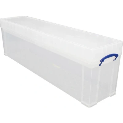 Afbeelding van Really Useful Box opbergdoos 77 liter, transparant