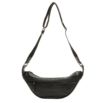 Afbeelding van Berba Banana Bag Schoudertas Lucca Zwart