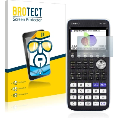 Afbeelding van BROTECT Screenprotector voor Casio FX CG50 Folie Beschermfolie transparant (2 Stuks)