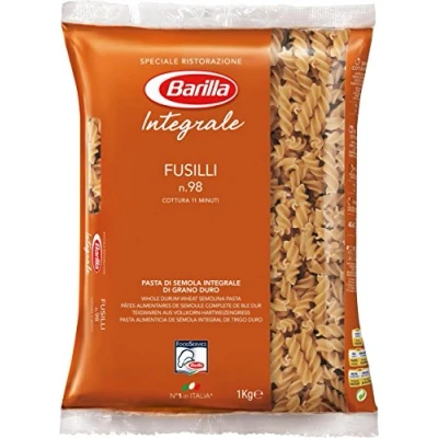 Afbeelding van Barilla Fusilli Integrale Volkorenpasta 1 kg