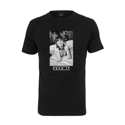 Afbeelding van Mister Tee Fuck It 2.0 Heren T shirt M Zwart