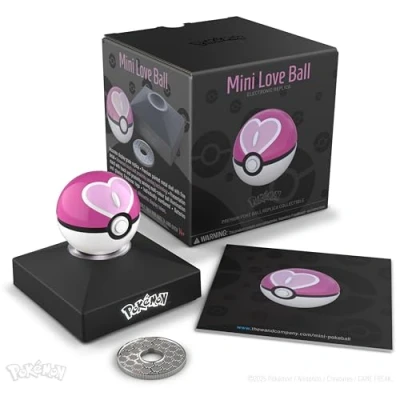 Afbeelding van Toverstaf / Toverstok Company Pokémon Diecast Replica Mini Love Ball Replica: down scaled