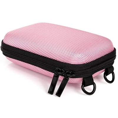 Afbeelding van Baxxtar Hardcase PURE PINK S Compacte digitale cameratas met schouderriem en riemlus in roze