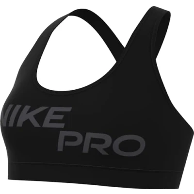 Afbeelding van Nike Performance BRA Sportbh met light support, Dames, Maat: Large, Black/anthracite