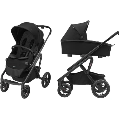 Afbeelding van Maxi Cosi Kinderwagen Lila XP Plus Essential Black (Black Frame)