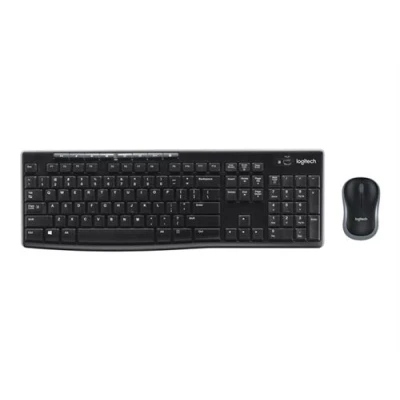 Image de Logitech MK270 Wireless Combo Ensemble clavier et souris sans fil 2.4 GHz QWERTZ Slovène/Croate noir