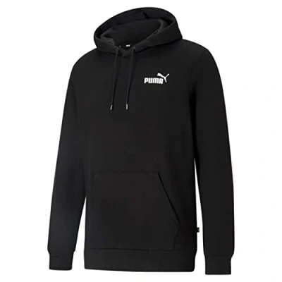 Afbeelding van Puma Heren Casual Hooded Ess Small Logo Hoodie Zwart