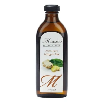 Afbeelding van Gemberolie 150 ml Mamado Ginger oil Huidolie Aromatherapy Aromatherapie