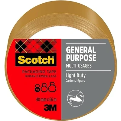 Afbeelding van Scotch verpakkingsplakband Classic, ft 48 mm x 66 m, bruin, per rol plakband