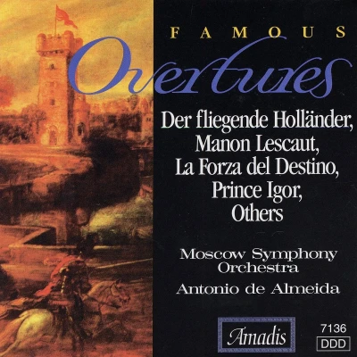 Afbeelding van Moscow Symphony Orchestra, Antonio De Almeida Famous Overtures Vol. 1 (CD)