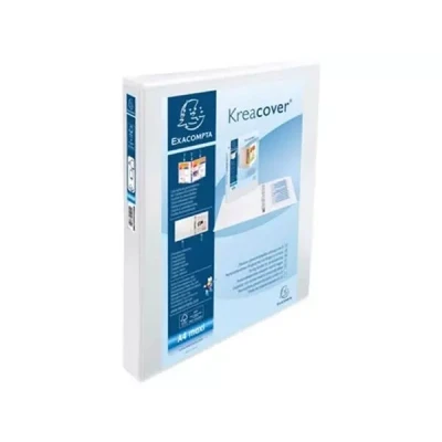 Afbeelding van Exacompta Personaliseerbare Ringmap Wit Ringen Van 25 Mm