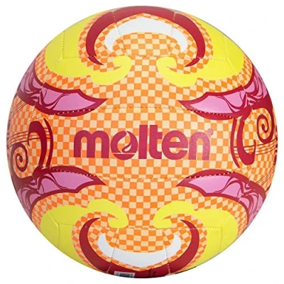 Afbeelding van Molten Beachvolleybal oranje/roze/geel/rood