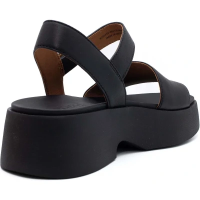 Afbeelding van Camper Tasha Sandalen met plateauzool, Dames, Maat: 37, Black Leer