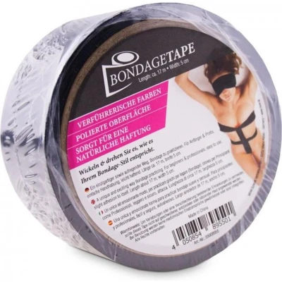 Afbeelding van Bondage Tape Zwart c.a. 16 meter