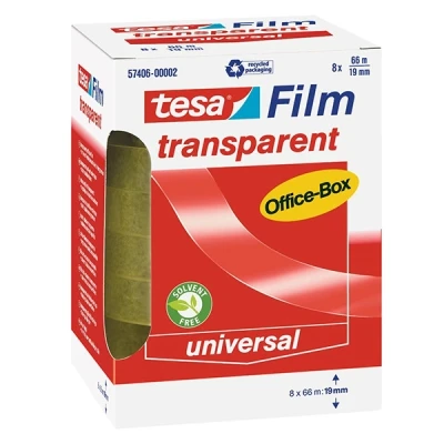 Image de Rouleau adhésif transparent 66mx19mm Tesa