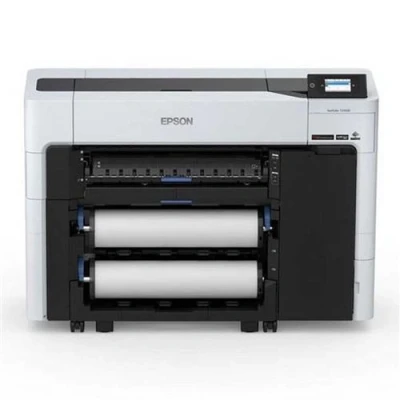 Image de Epson SureColor SC T3700E 24&quot; imprimante grand format couleur jet d&#039;encre Rouleau (61 cm) 2 400 x 1 200 ppp 2.64 pin jusqu&#039;à 130 m2/heure (mono) / (couleur) USB, Gigabit LAN, Wi Fi outil de coupe