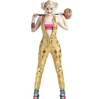 Afbeelding van FUNIDELIA Harley Quinn kostuum Birds of Prey voor vrouwen Maat: S