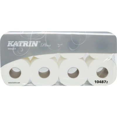 Afbeelding van Toiletpapier Katrin 3 laags 250vel 48rollen wit