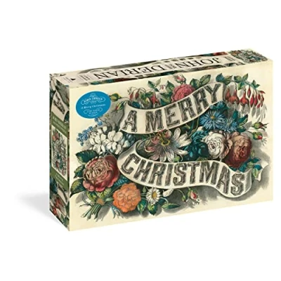 Afbeelding van John Derian Paper Goods: Merry Christmas 1,000 Piece Puzzle