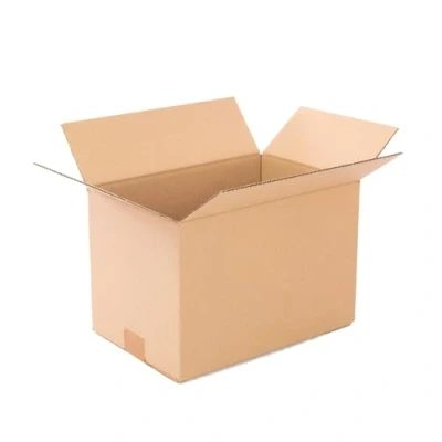 Afbeelding van Only Boxes , 25 stuks kartonnen dozen voor opslag, enkel kanaal, versterkt, afmetingen 30 x 20 cm, verhuisdozen, verhuisdozen