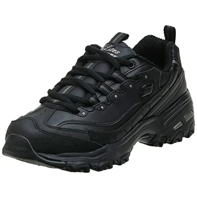 Afbeelding van Skechers D&#039;Lites Fresh Start 11931 BBK, Vrouwen, Zwart, Sneakers, maat: 35
