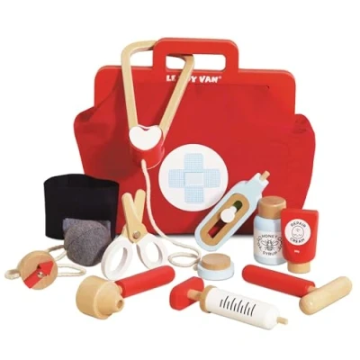 Afbeelding van Le Toy Van TV292 Doktor Set, Rood