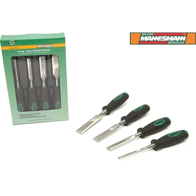 Afbeelding van Brudermannesmann Brüder Mannesmann Steekbeitelset (4 dlg)