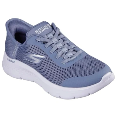 Afbeelding van Skechers Go Walk Flex Hands Free Slip ins Grand Entry Sneakers voor dames, Blauw