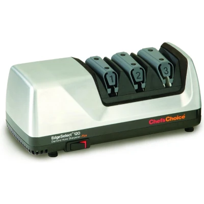 Afbeelding van Chef&#039;sChoice USA EdgeSelect 120 Messenslijpmachine Mat RVS