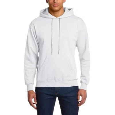 Afbeelding van Fruit of the Loom Sweatshirt met capuchon voor heren (1 stuk), Wit (30 wit)