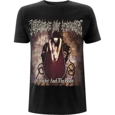 Afbeelding van Cradle Of Filth Cruelty &amp; The Beast Heren T shirt L Zwart
