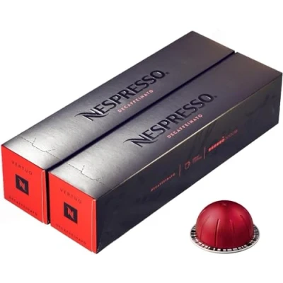 Afbeelding van Nespresso Half Caffeinato Vertuo koffiecapsules (semi cafeïnevrij), 20 stuks