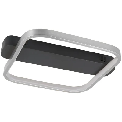 Afbeelding van HighLight Plafonnière Ascona zilver 30cm