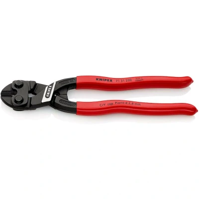 Image de KNIPEX 71 31 200 Coupe boulons compacts CoBolt plastifié noir atramentisé mm