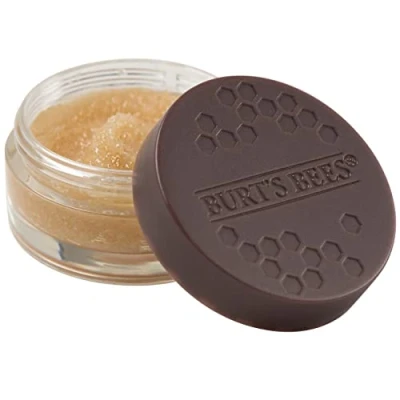 Image de Burt&#039;s Bees Lip Scrub &amp; Exfoliating with Sweet Honey Crystals, Cocoa Butter Beeswax to Exfoliate Moisturise Lips, 7g