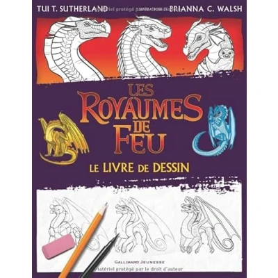 Afbeelding van LES ROYAUMES DE FEU LE LIVRE DESSIN OFFICIEL