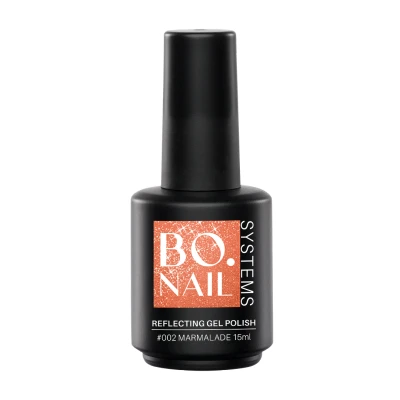 Afbeelding van BO.NAIL SYSTEMS BO Reflecting Gel Polish #002 Marmalade (15ml)