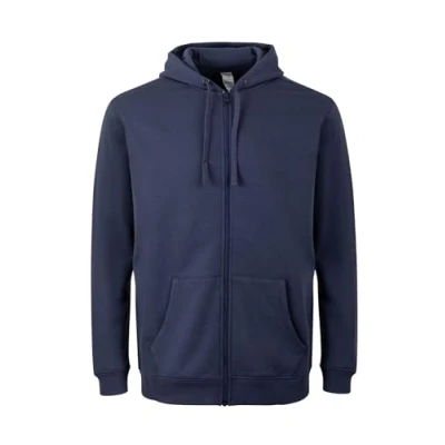 Image de Mukua Sweat à Capuche zippé Mixte, Bleu Denim, 3XL