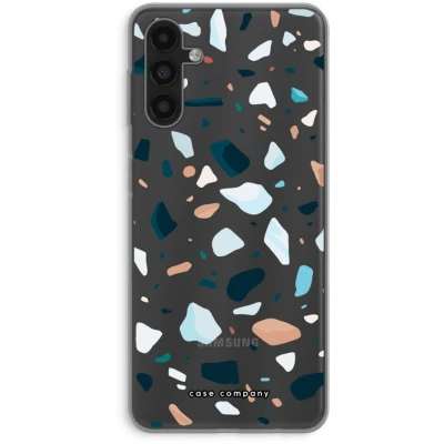 Afbeelding van Case Company® hoesje geschikt voor Samsung Galaxy A13 5G Terrazzo N13 Soft Cover Telefoonhoesje Bescherming aan alle Kanten en Schermrand