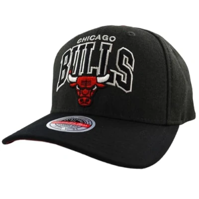 Afbeelding van Mitchell &amp; Ness Snapback Pet NBA Team Arch G2 Chicago Bulls houtskool/zwart, grijs, één maat, grijs.