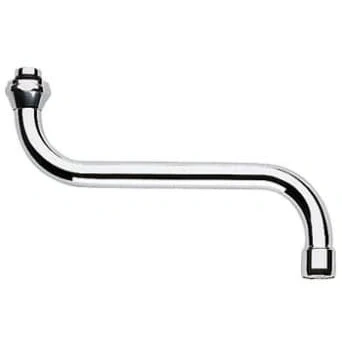 Afbeelding van Grohe onderuitloop 150 mm met straalregelaar 13005 Chroom