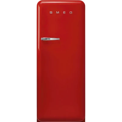 Afbeelding van Smeg FAB28RRD5 Kastmodel koelkast scharnier rechts Rood Frigo