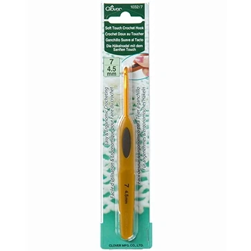 Afbeelding van Clover Soft Touch Haaknaald 4,5mm